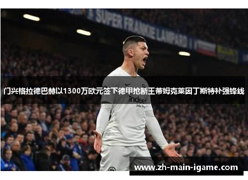 门兴格拉德巴赫以1300万欧元签下德甲抢断王蒂姆克莱因丁斯特补强锋线 门兴格拉德巴赫以1300万欧元签下德甲抢断王蒂姆克莱因丁斯特补强锋线